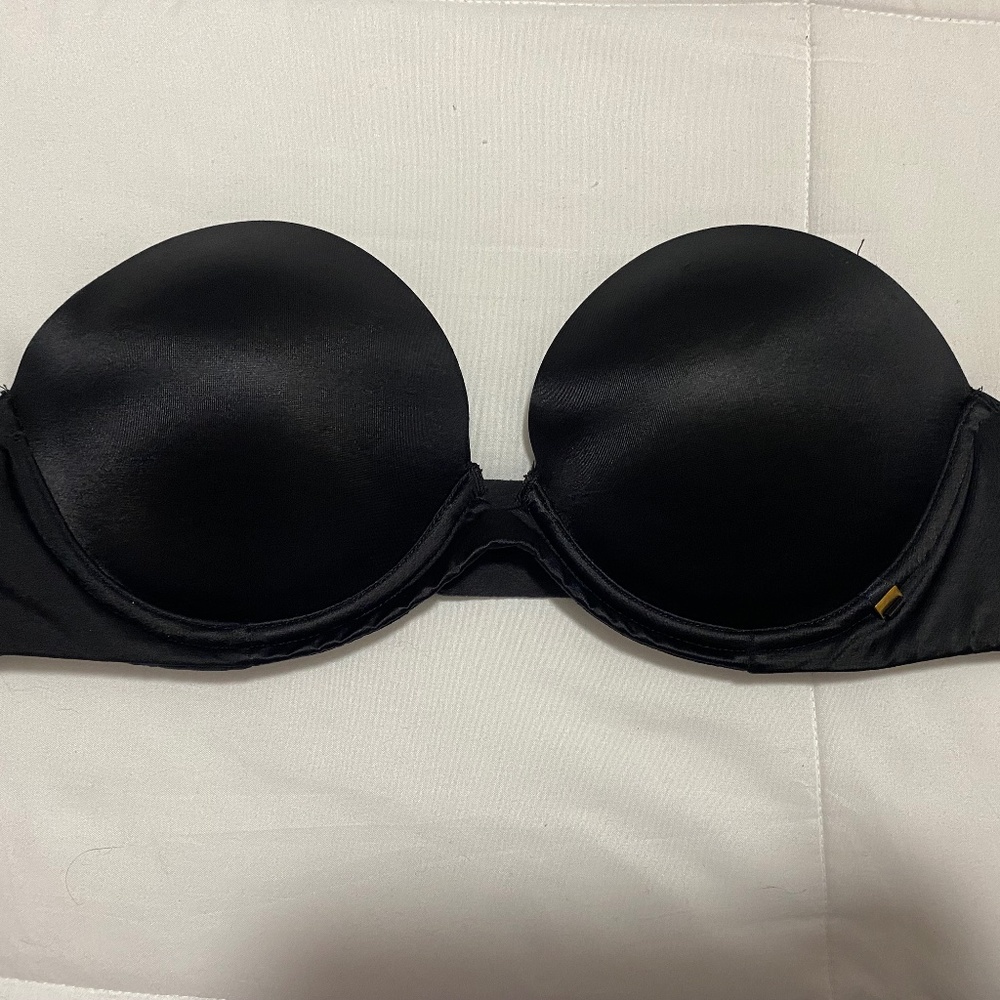 PINK/Victoria's Secret Strapless Bra - Black - 34B